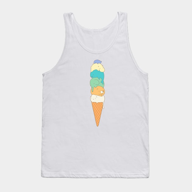 Melting Tank Top by ilovedoodle